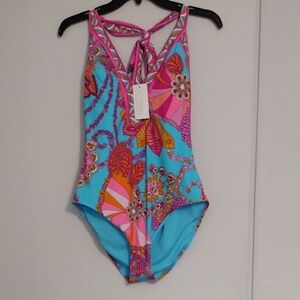 Trina Turk Multicolor One Piece Swimsuit